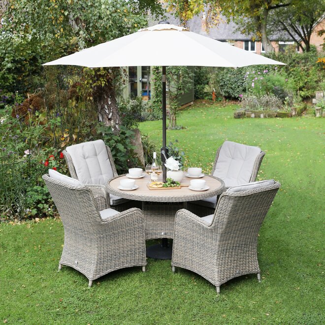 Lyra 4 seat dining set - image 5