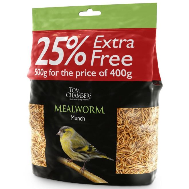 Mealworm Munch 400g - 25% FOC - 500g