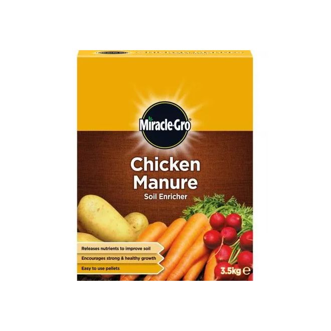 MIRACLE-GRO CHICKEN MANURE 3.5KG