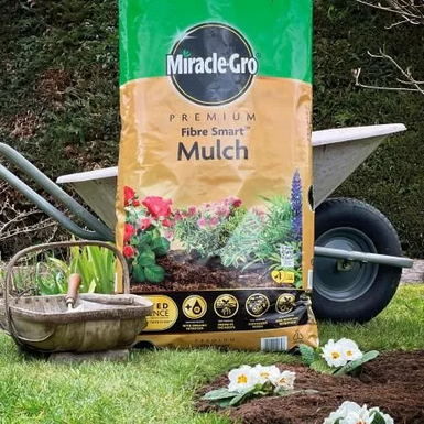 Miracle Gro Peat Free Fibre Smart Mulch - image 2