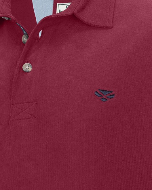 Moffat LS Rugby Shirt - Burgundy L - image 2