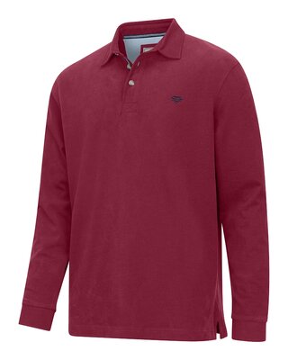 Moffat LS Rugby Shirt - Burgundy XL - image 1