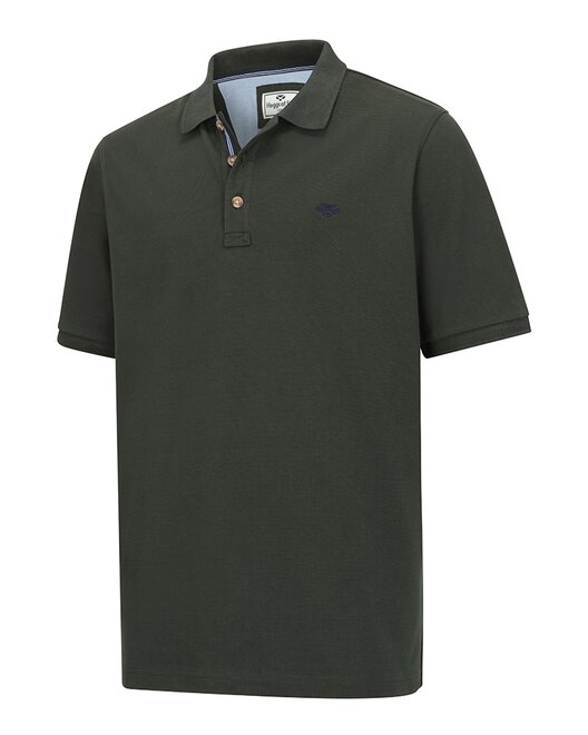 Newton Pique Polo Shirt - Forest XL - image 1