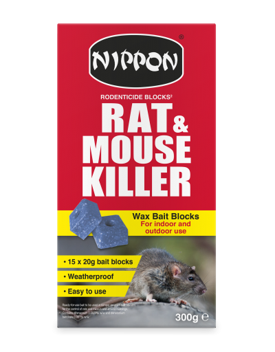 Nippon Rodenticide Wax Blocks