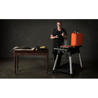 ORANGE Furnace Gas Barbeque with Stand - image 3
