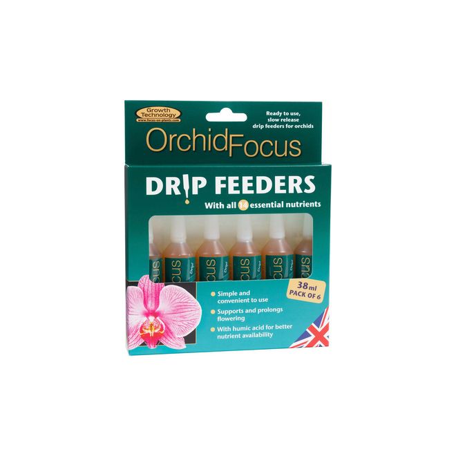 Orchid Focus Drip Feeders 38 ml (6 Pack)