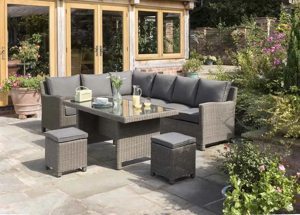 Palma corner dining set deals