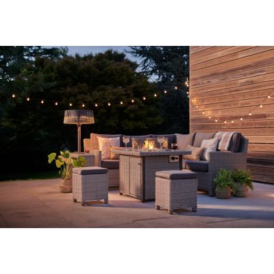Palma Mini Firepit - Whitewash - image 2