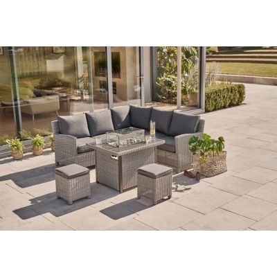 Palma Mini Firepit - Whitewash - image 1