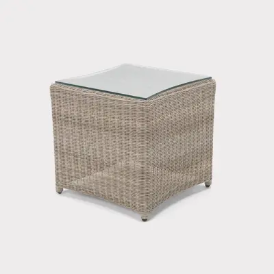 Palma Square Side Table - Oyster