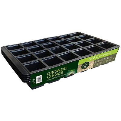 PROFESSIONAL 24 CELL INSERTS BLACK