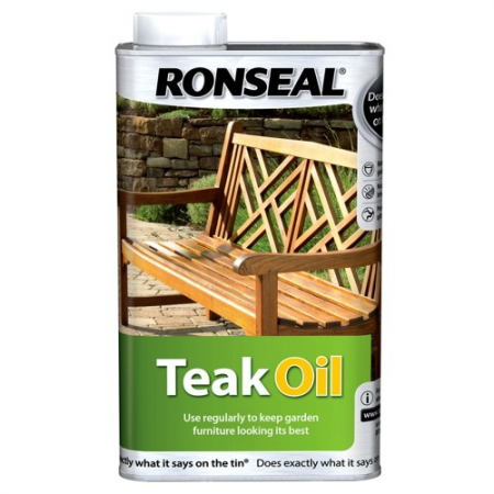 Rons Teak Oil Clear 1L