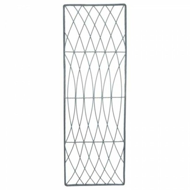 Rot-Proof Faux Willow Trellis - Rectangular Slate 1.8 x 0.6m