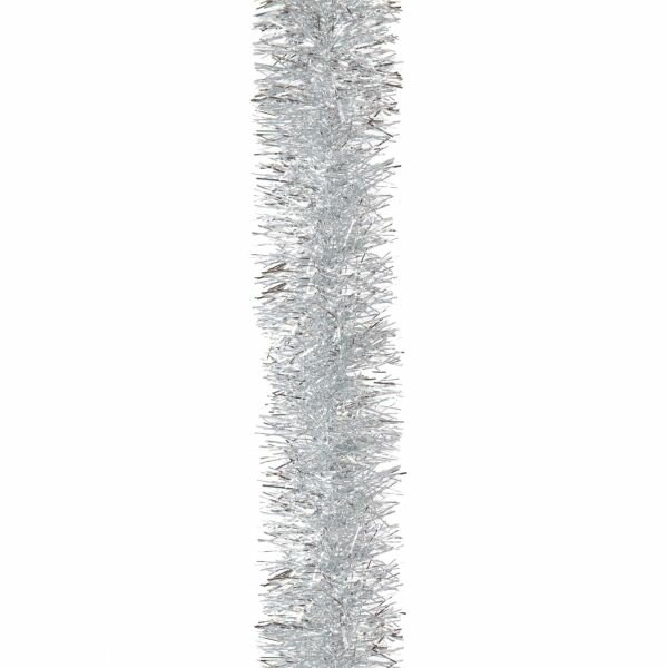 Silver Tinsel Garland