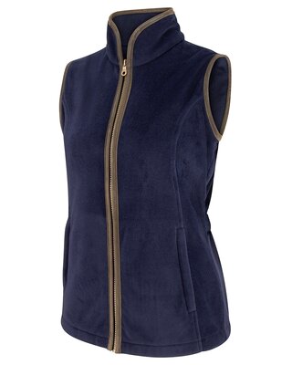Stenton Ladies Fleece Gilet - Midnight Navy S