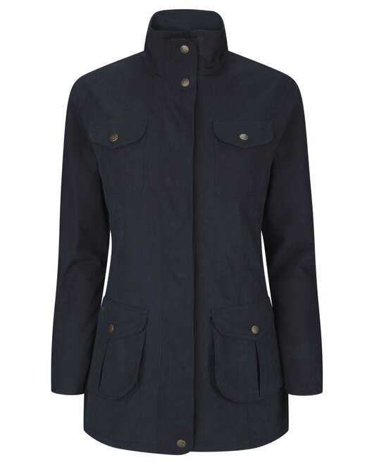 Struther Ladies Field Coat - Navy 8 - image 4