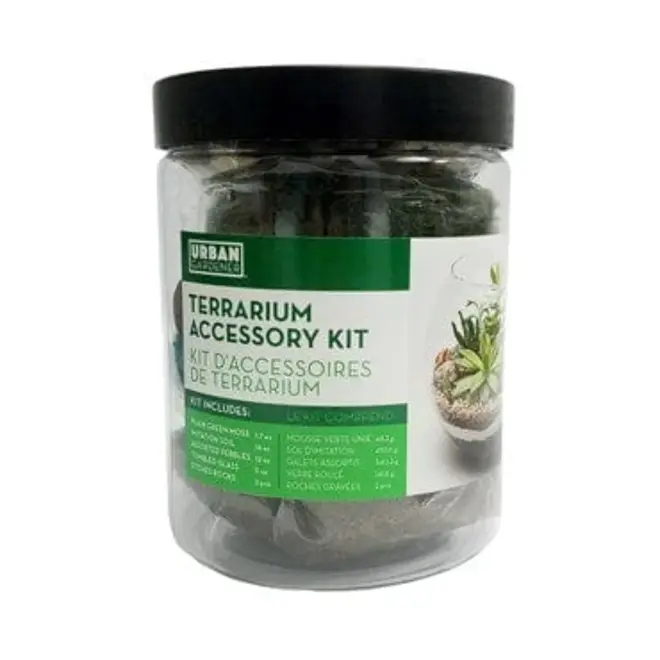 Terrarium & Succulent Accessory Starter Jar Kit