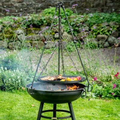 Tri-Pod Cooking Rack with Gril - Large