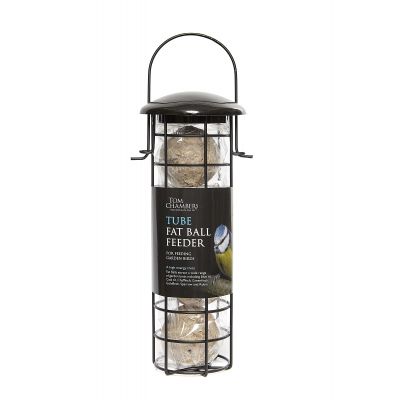 Tube Fat Ball Feeder - includes fat balls