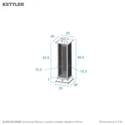 Universal Electric Lantern Heater 65cm - image 2