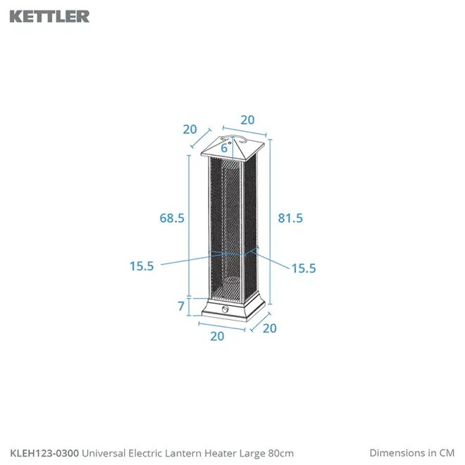 Universal Electric Lantern Heater 80cm - image 2