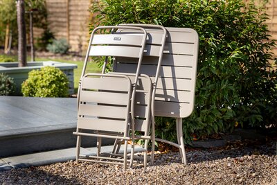 Urban Folding Bistro Set Latte - image 3