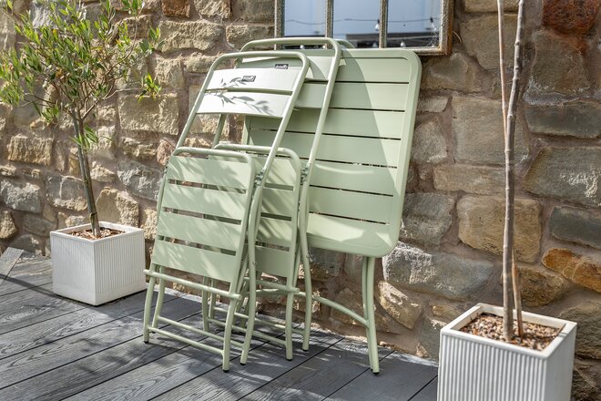 Urban Folding Bistro Set Sage - image 3