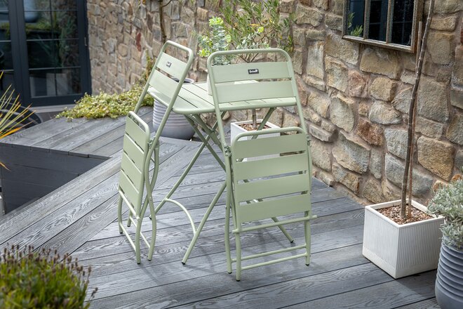 Urban Folding Bistro Set Sage - image 4