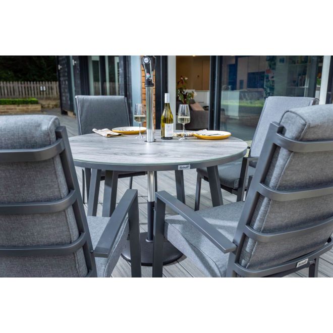 Vienna 4 Seater Dining Set - image 3