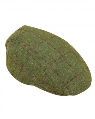 Windowpane Waterproof Tweed Cap