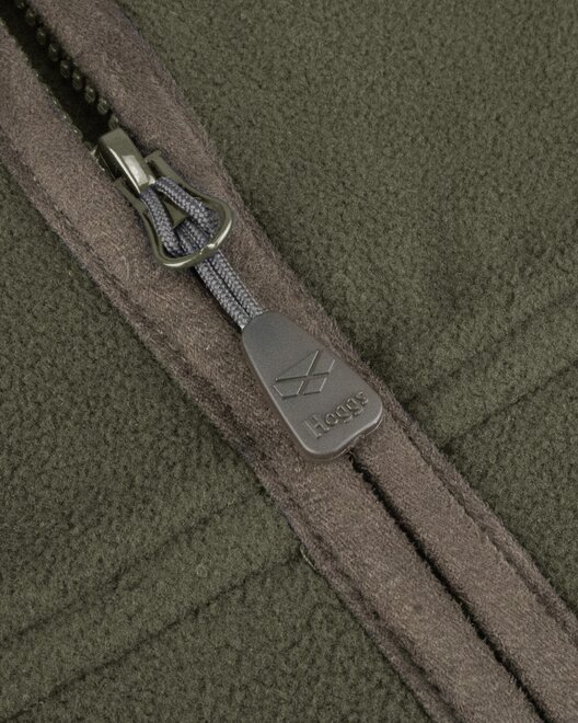 Woodhall Fleece Gilet - Green S - image 3